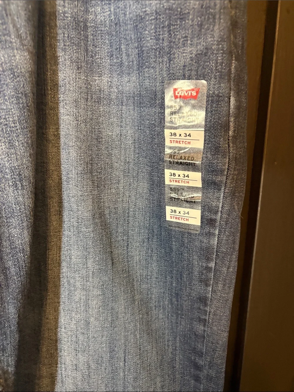 Levi's Men's Straight Jeans - Medium Blue Denim